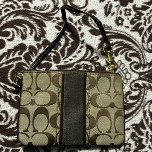 Coach wristlet